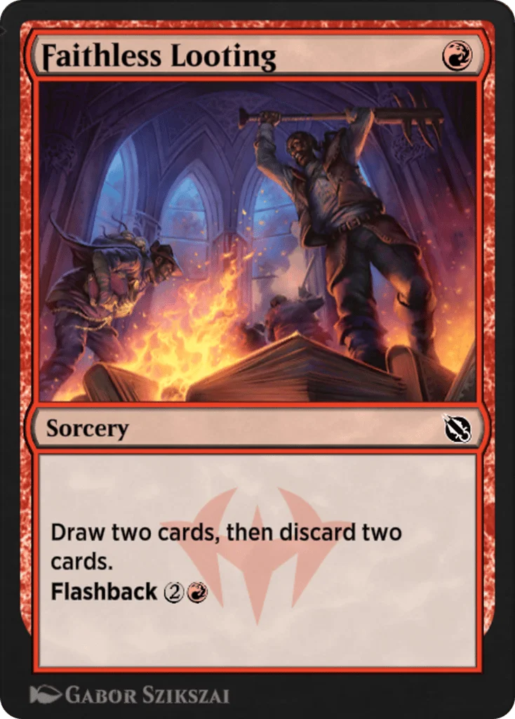 Faithless Looting · Shadows of the Past