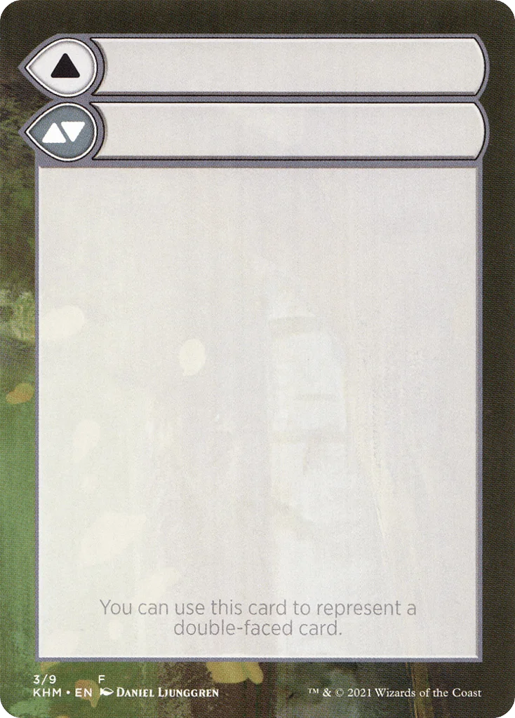 Double-Faced Substitute Card · Kaldheim Substitute Cards
