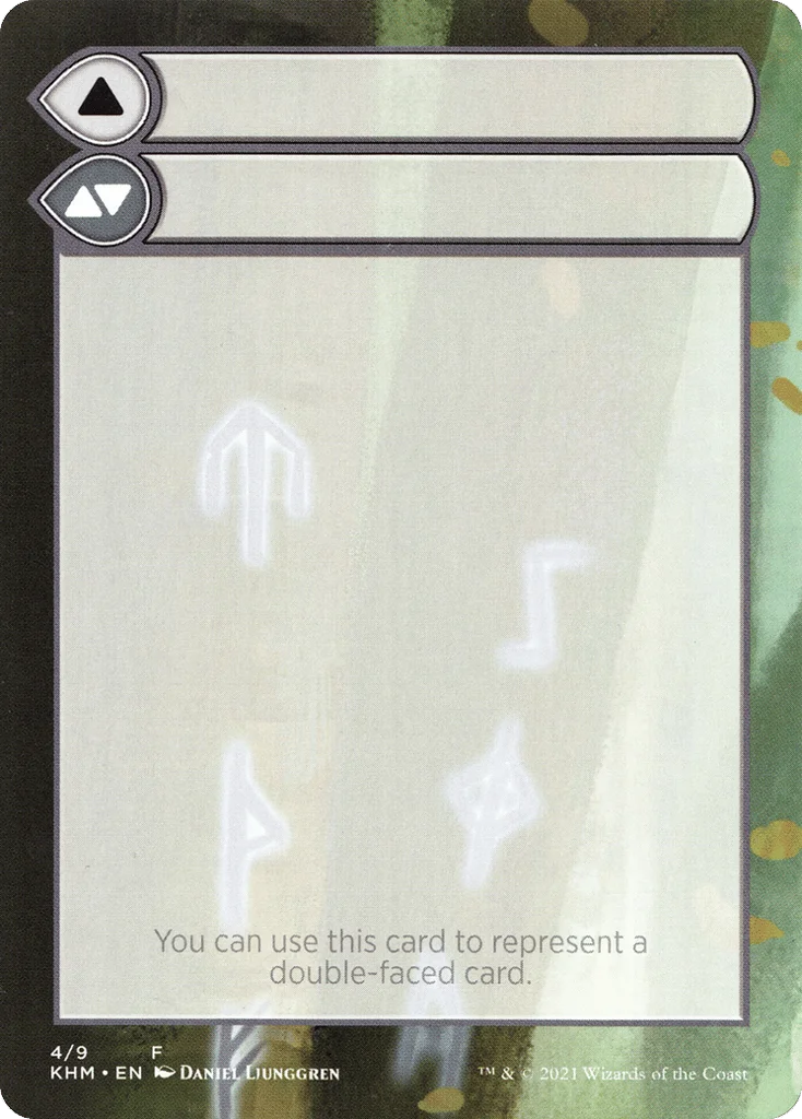 Double-Faced Substitute Card · Kaldheim Substitute Cards