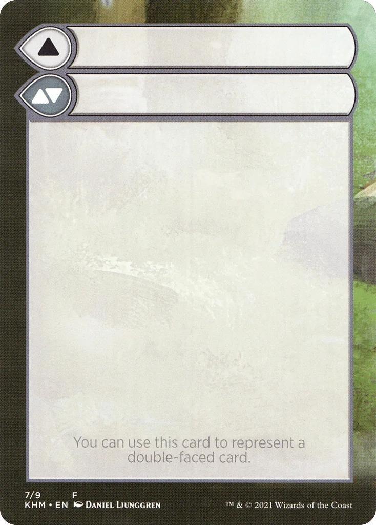 Double-Faced Substitute Card · Kaldheim Substitute Cards
