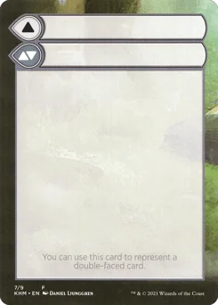 Double-Faced Substitute Card