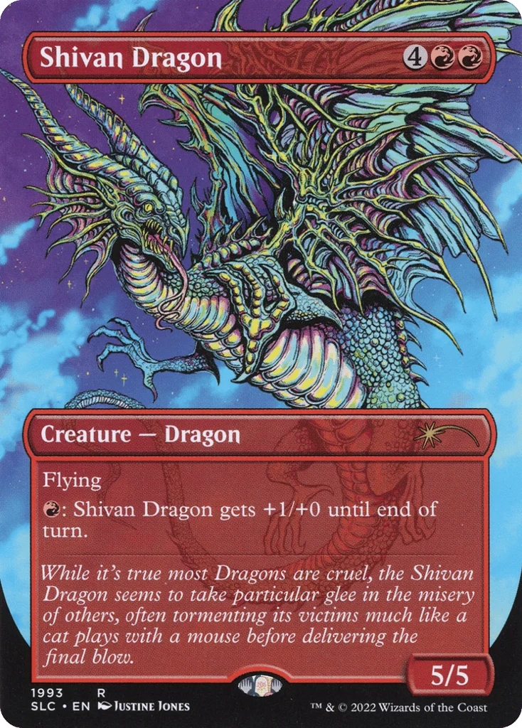 Shivan Dragon · Secret Lair 30th Anniversary Countdown Kit