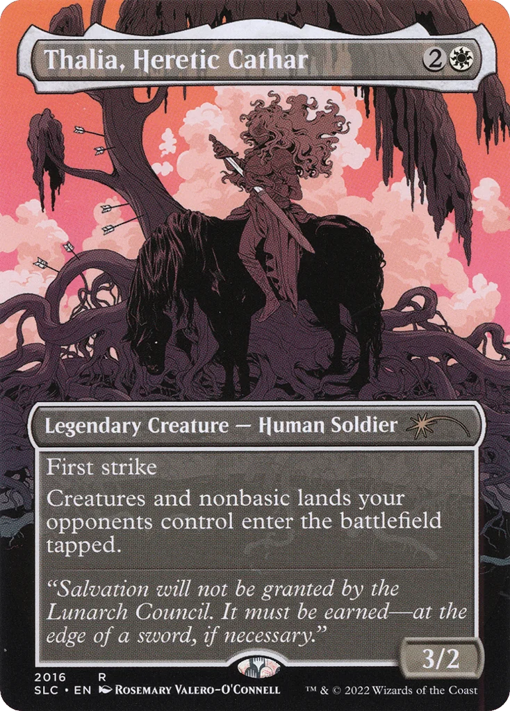 Thalia, Heretic Cathar · Secret Lair 30th Anniversary Countdown Kit