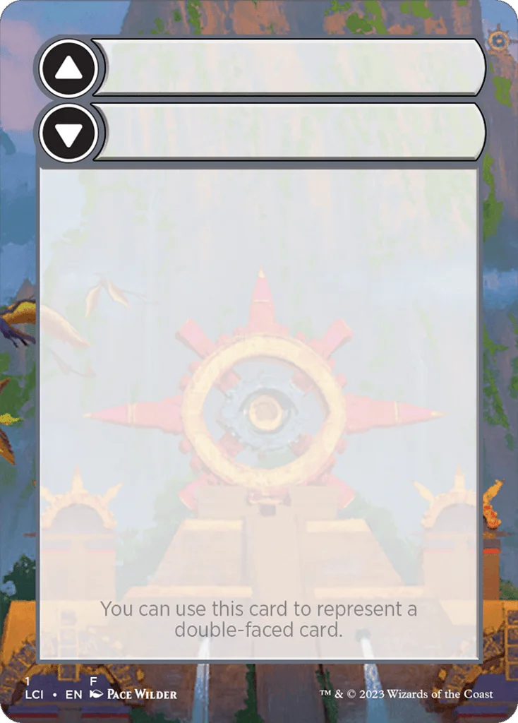 Double-Faced Substitute Card · The Lost Caverns of Ixalan Substitute Cards