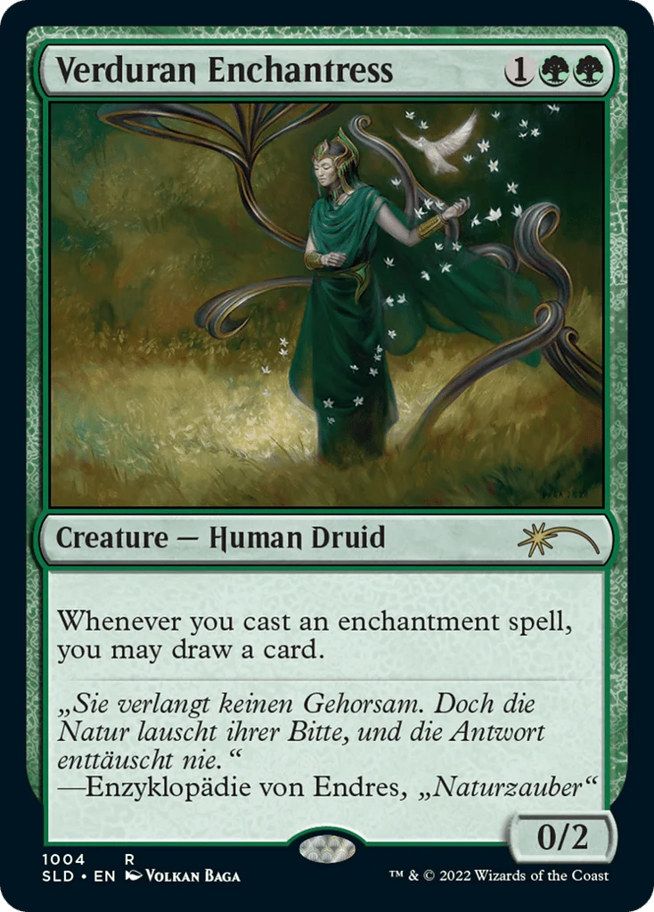 Verduran Enchantress · Secret Lair Drop