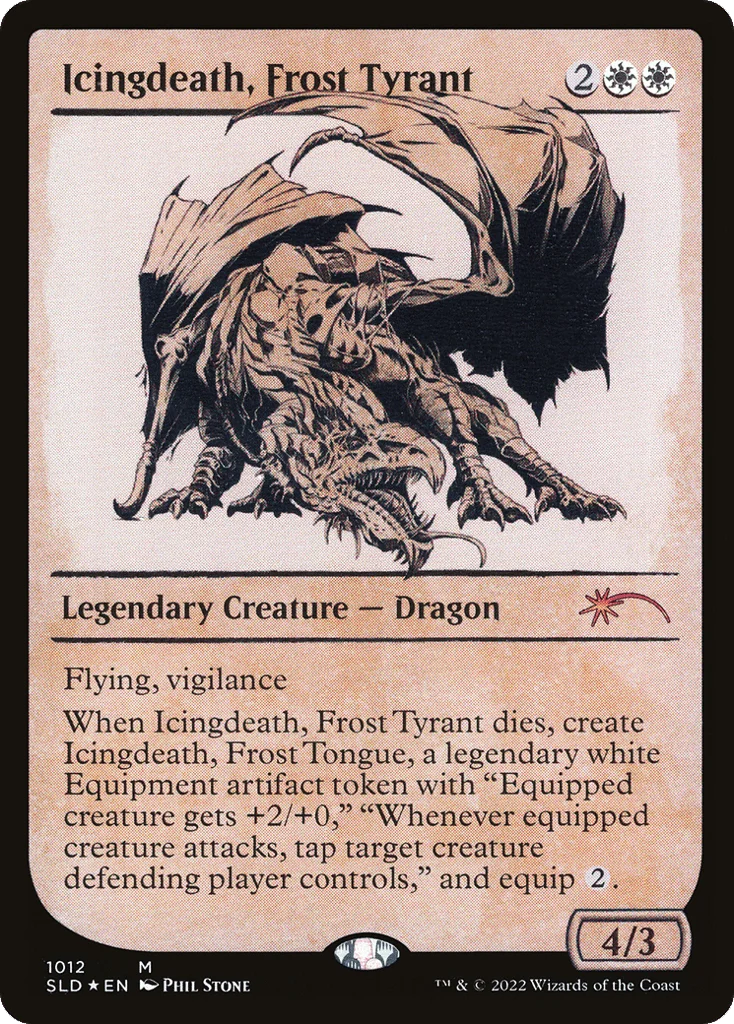 Icingdeath, Frost Tyrant · Secret Lair Drop