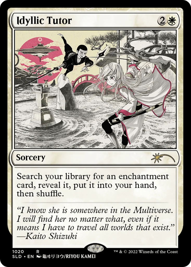 Idyllic Tutor · Secret Lair Drop