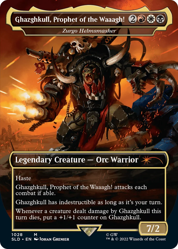 Zurgo Helmsmasher · Secret Lair Drop