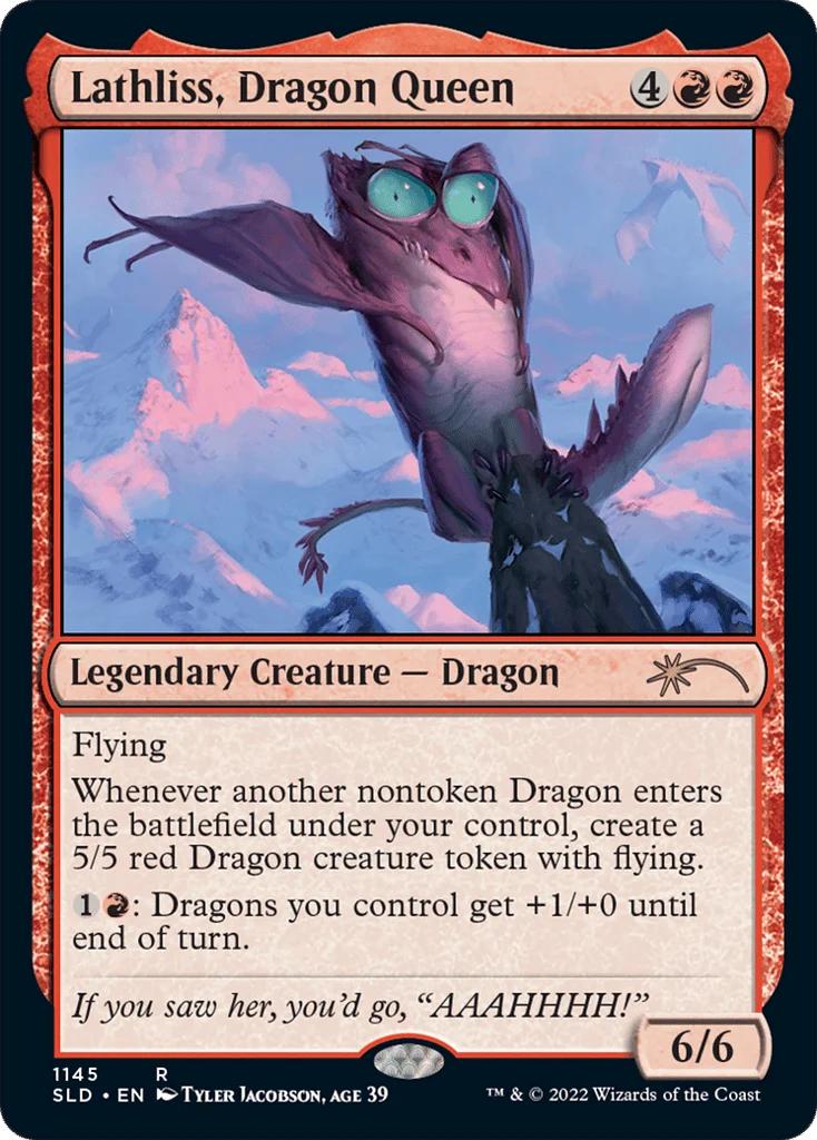 Lathliss, Dragon Queen · Secret Lair Drop