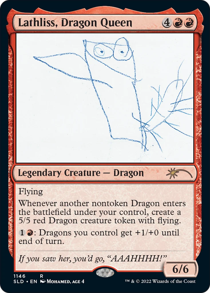 Lathliss, Dragon Queen · Secret Lair Drop