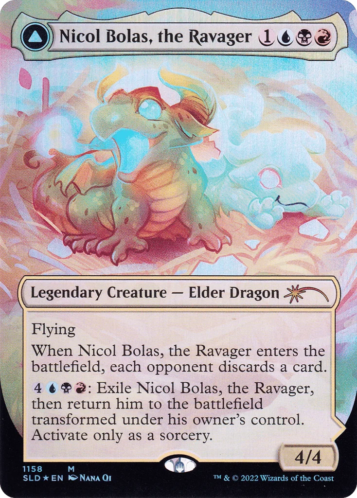Nicol Bolas, the Ravager // Nicol Bolas, the Arisen · Secret Lair Drop
