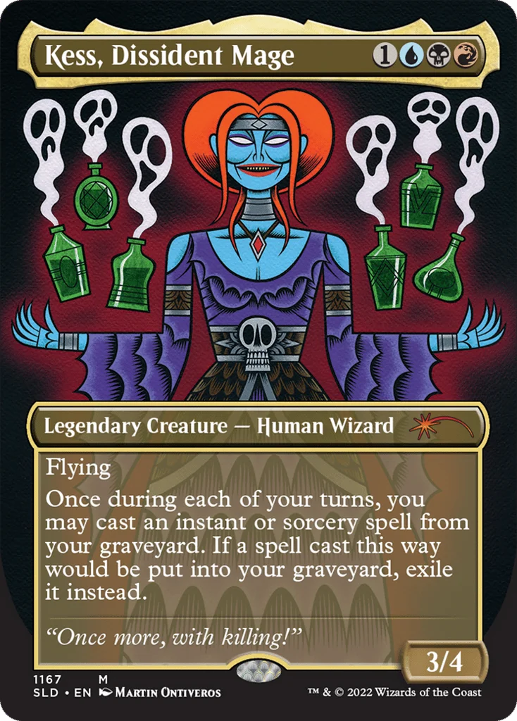 Kess, Dissident Mage · Secret Lair Drop
