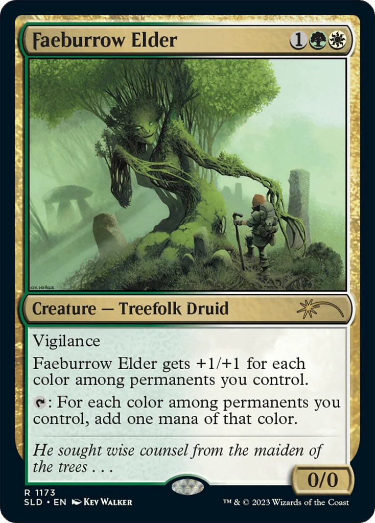 Faeburrow Elder · Secret Lair Drop