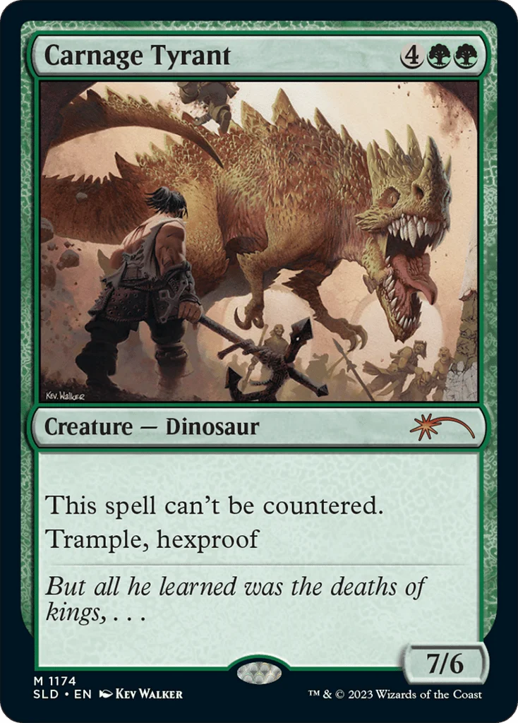 Carnage Tyrant · Secret Lair Drop