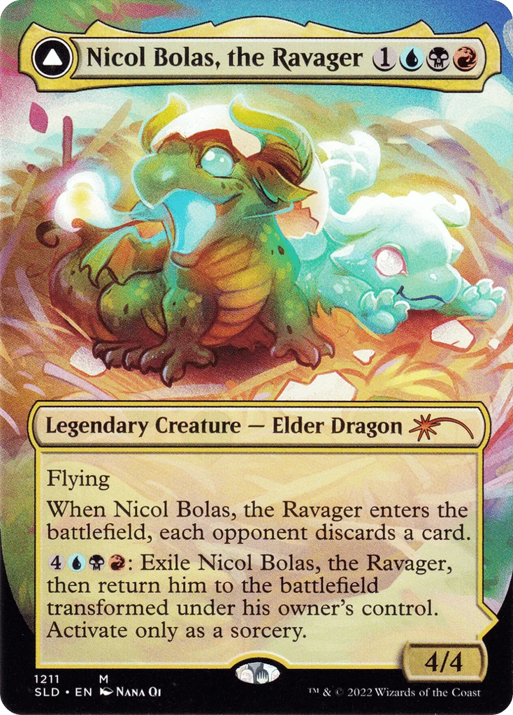 Nicol Bolas, the Ravager // Nicol Bolas, the Arisen · Secret Lair Drop