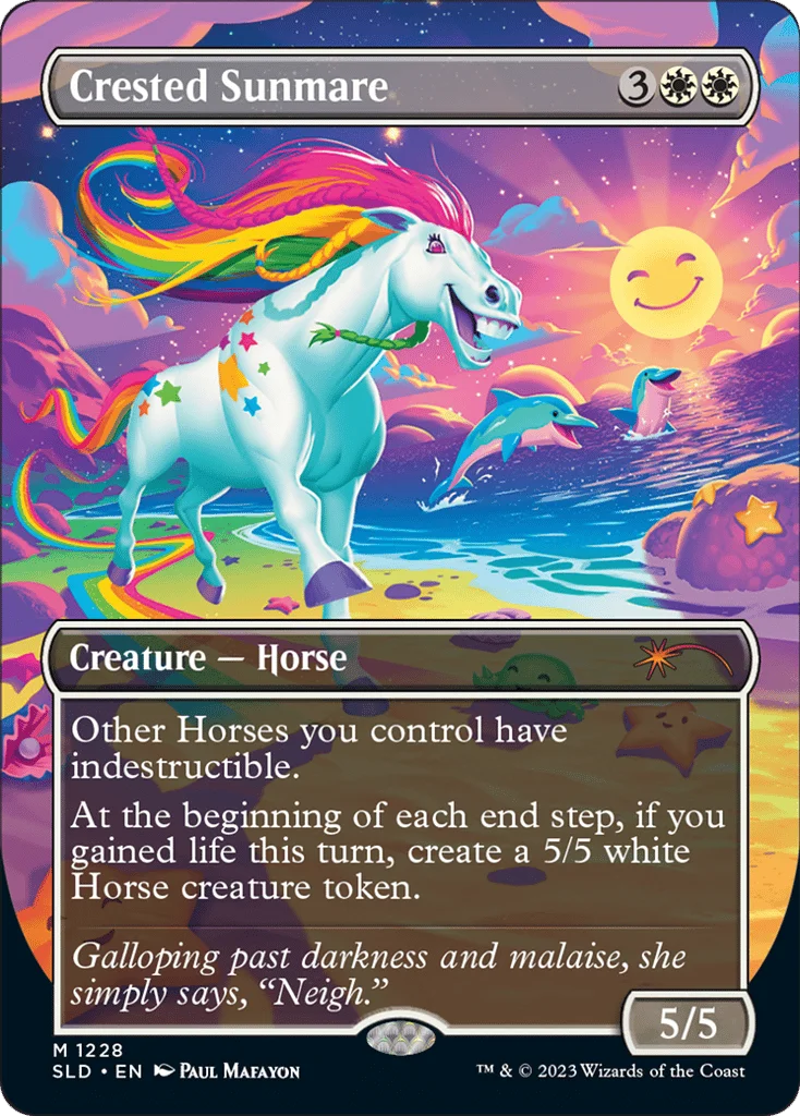 Crested Sunmare · Secret Lair Drop
