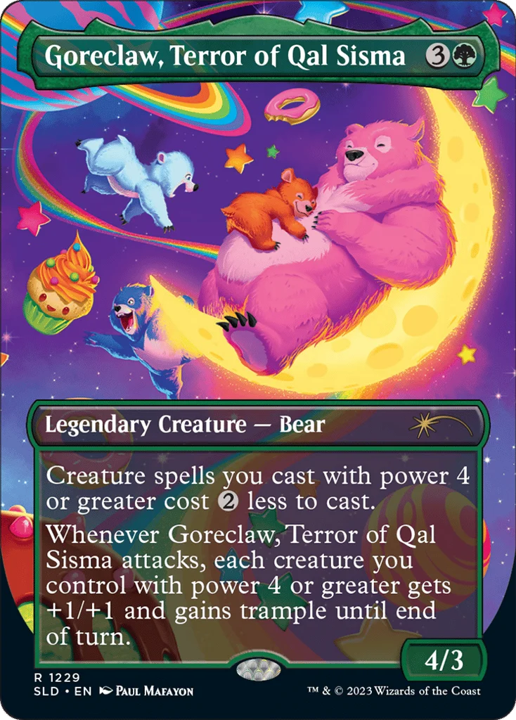 Goreclaw, Terror of Qal Sisma · Secret Lair Drop