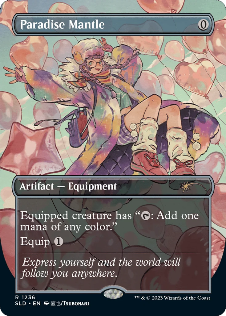 Paradise Mantle · Secret Lair Drop