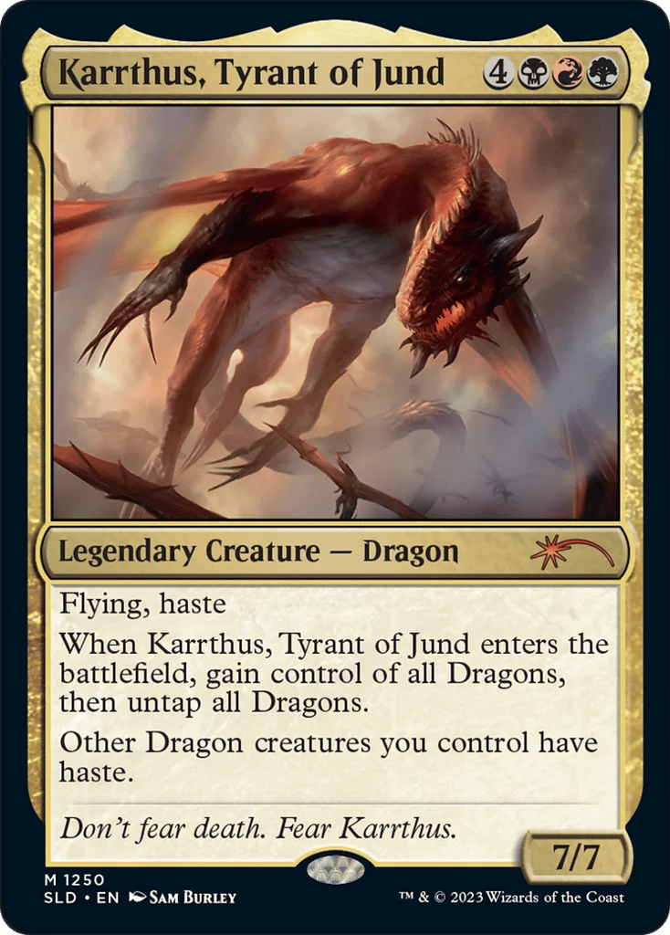 Karrthus, Tyrant of Jund · Secret Lair Drop