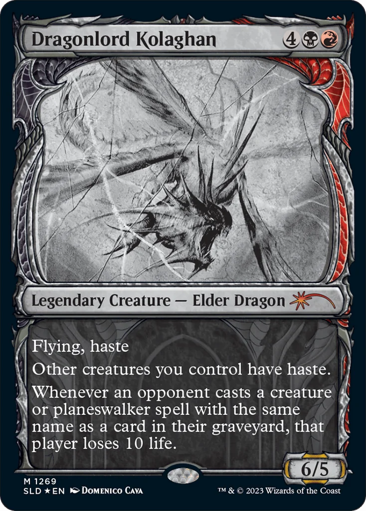 Dragonlord Kolaghan · Secret Lair Drop