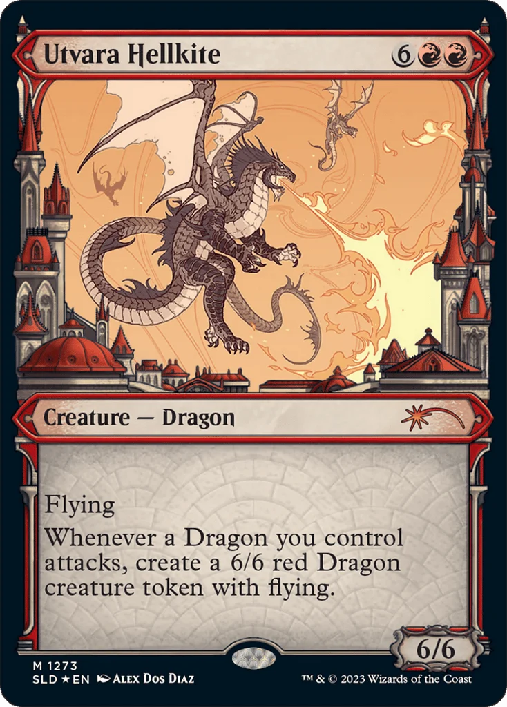 Utvara Hellkite · Secret Lair Drop