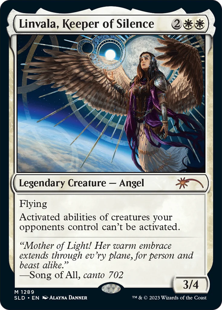 Linvala, Keeper of Silence · Secret Lair Drop