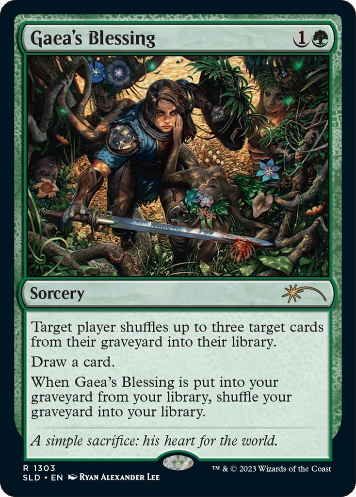 Gaea's Blessing · Secret Lair Drop
