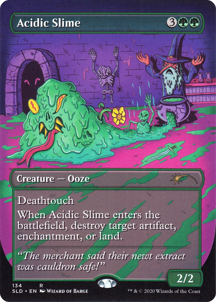 Acidic Slime · Secret Lair Drop