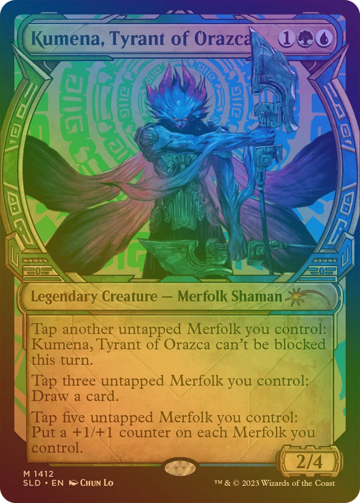 Kumena, Tyrant of Orazca · Secret Lair Drop
