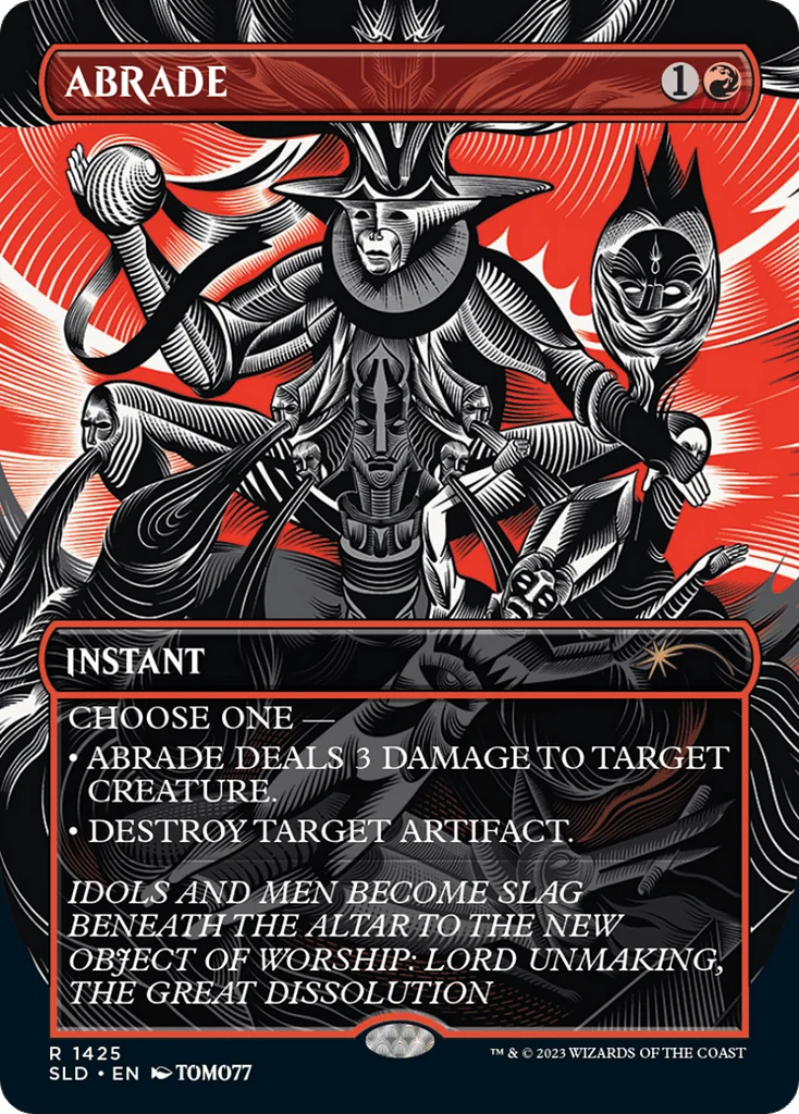 Abrade · Secret Lair Drop