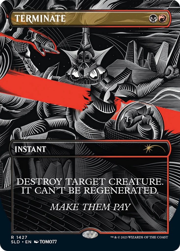 Terminate · Secret Lair Drop