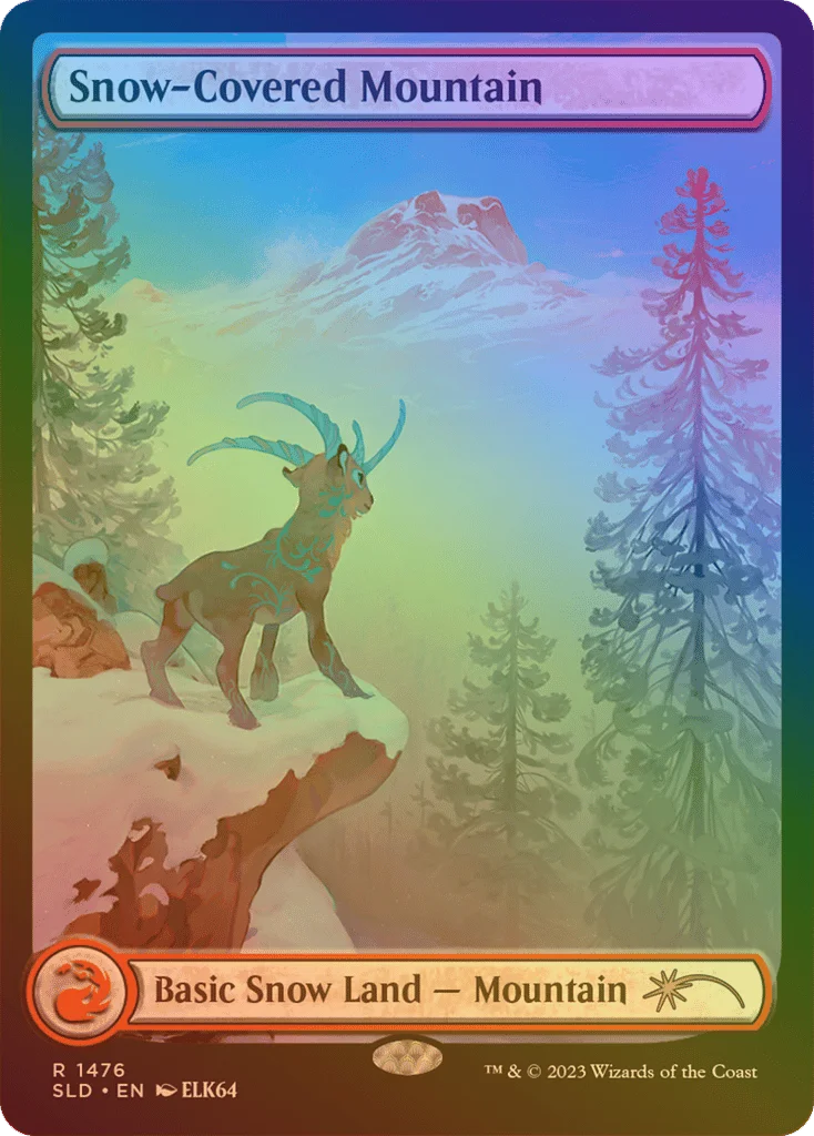 Snow-Covered Mountain · Secret Lair Drop