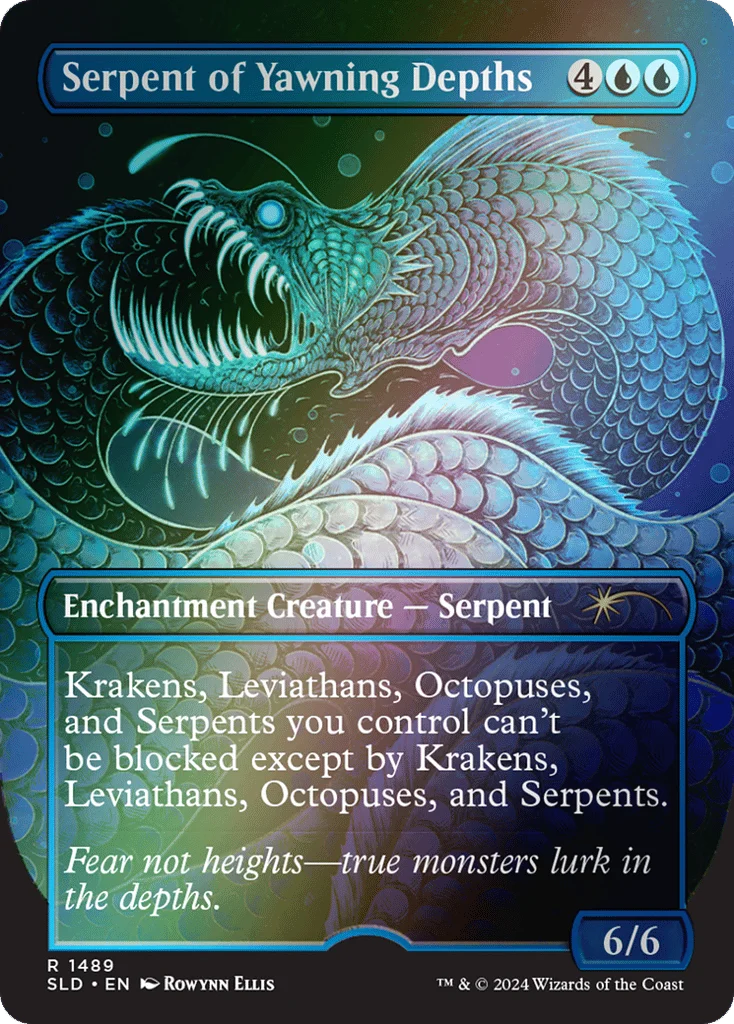 Serpent of Yawning Depths · Secret Lair Drop