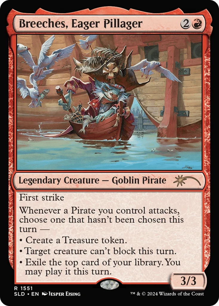 Breeches, Eager Pillager · Secret Lair Drop