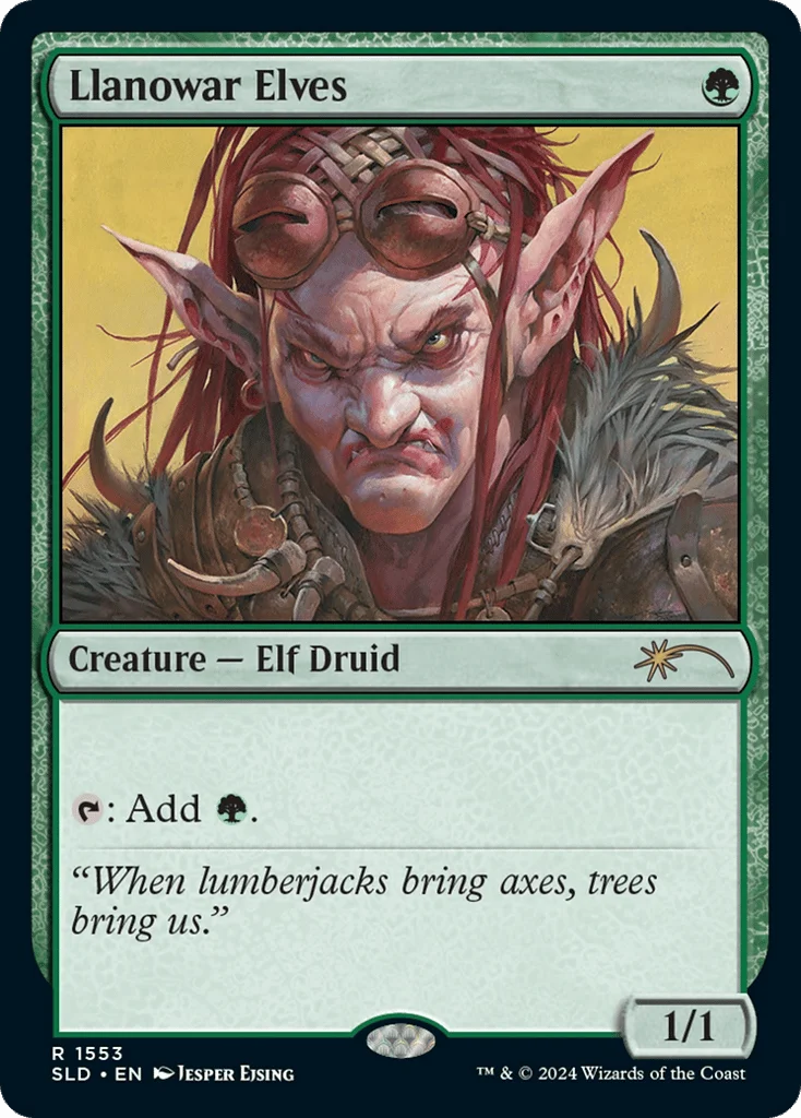 Llanowar Elves · Secret Lair Drop