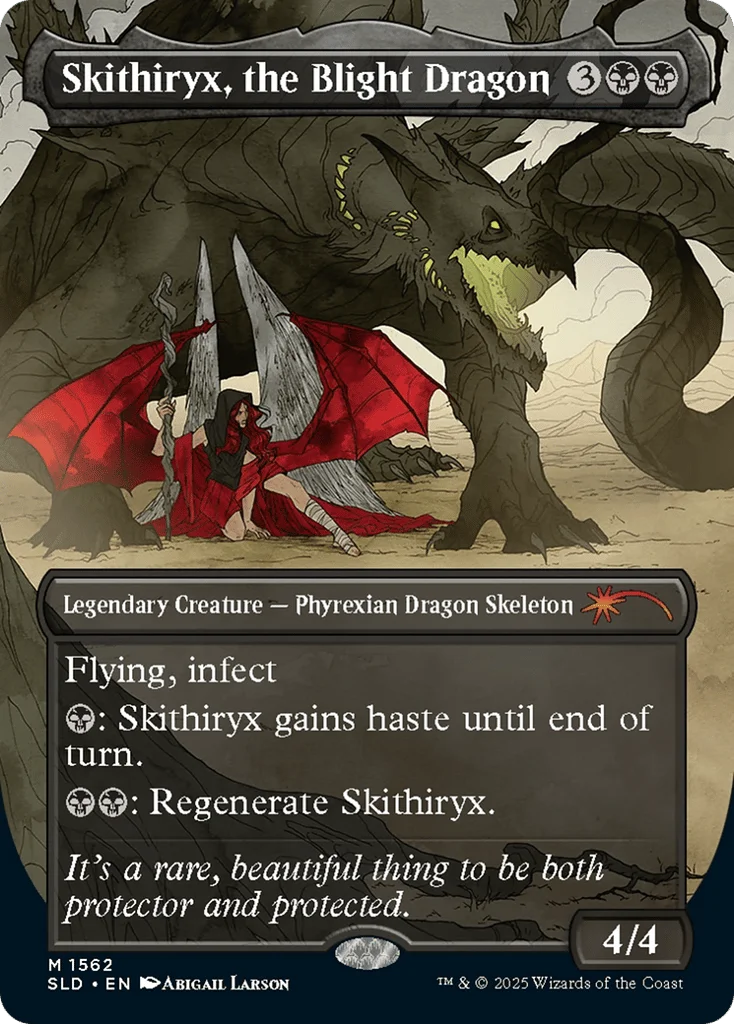 Skithiryx, the Blight Dragon · Secret Lair Drop