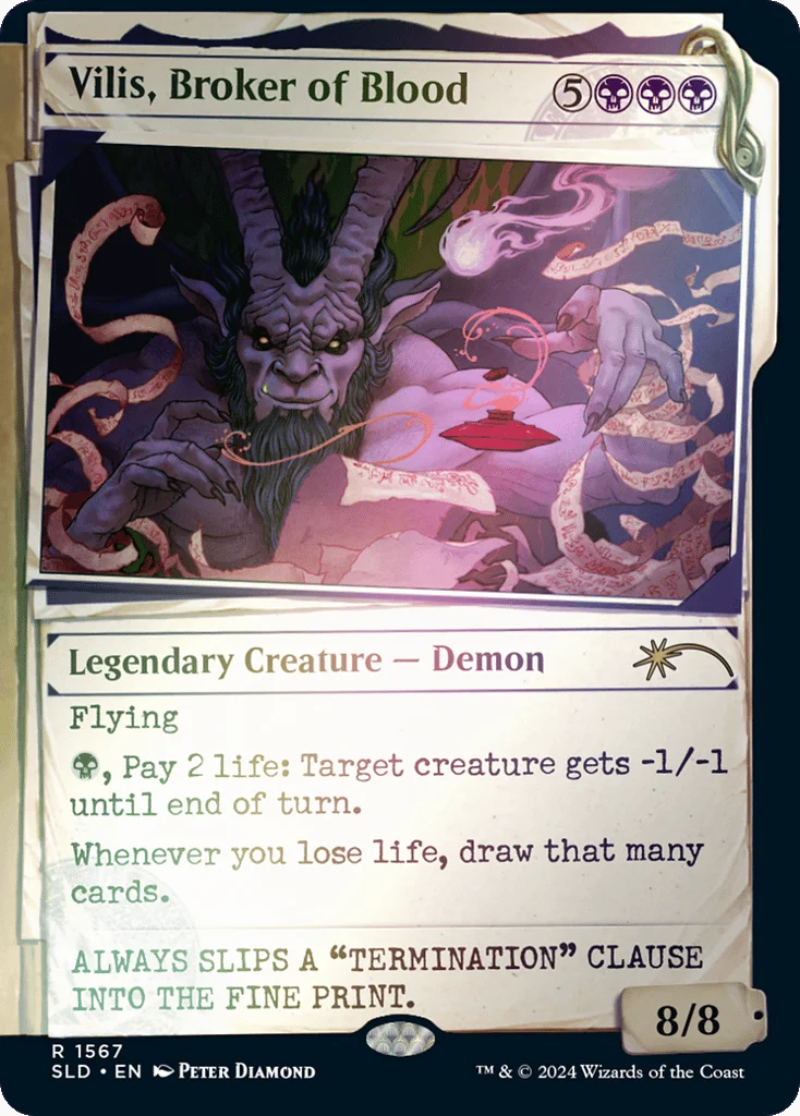 Vilis, Broker of Blood · Secret Lair Drop