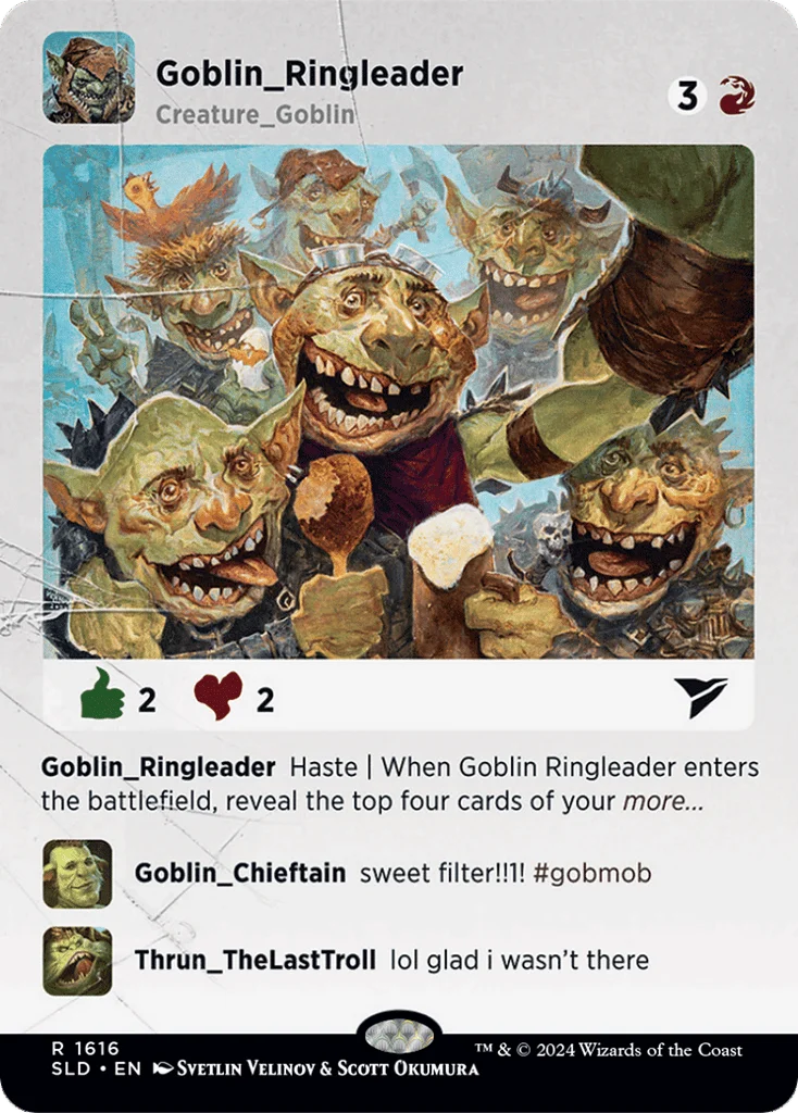 Goblin Ringleader · Secret Lair Drop