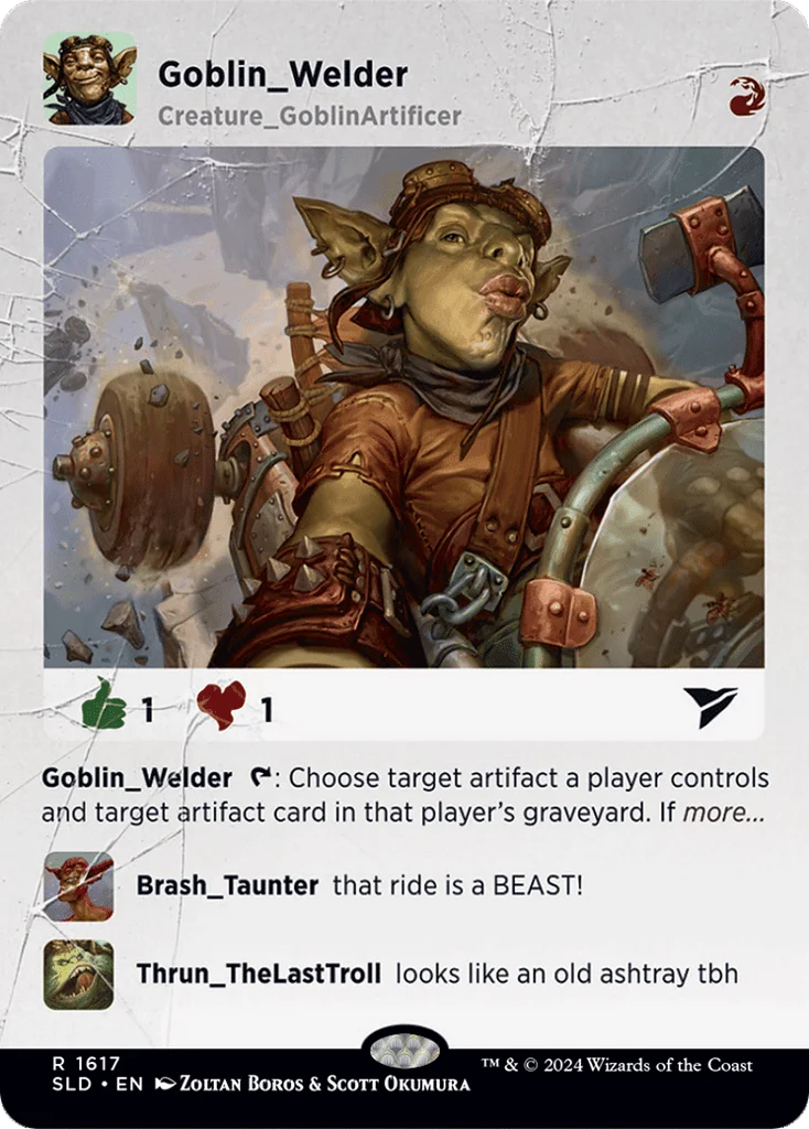 Goblin Welder · Secret Lair Drop