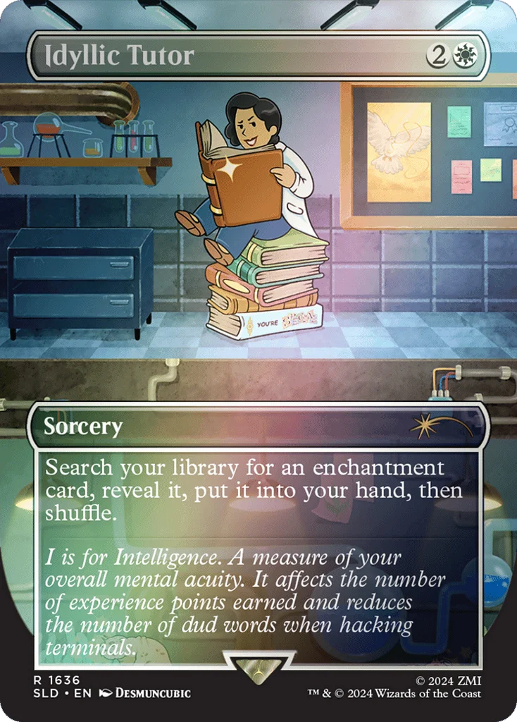 Idyllic Tutor · Secret Lair Drop