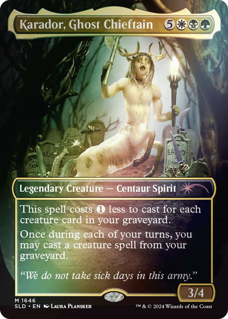 Karador, Ghost Chieftain · Secret Lair Drop