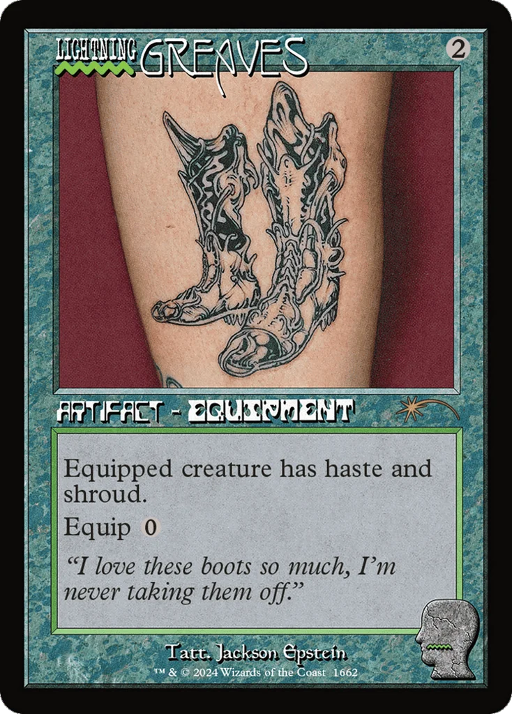 Lightning Greaves · Secret Lair Drop