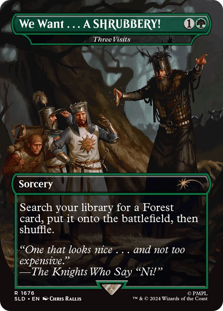 Three Visits · Secret Lair Drop