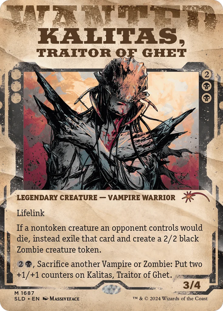 Kalitas, Traitor of Ghet · Secret Lair Drop