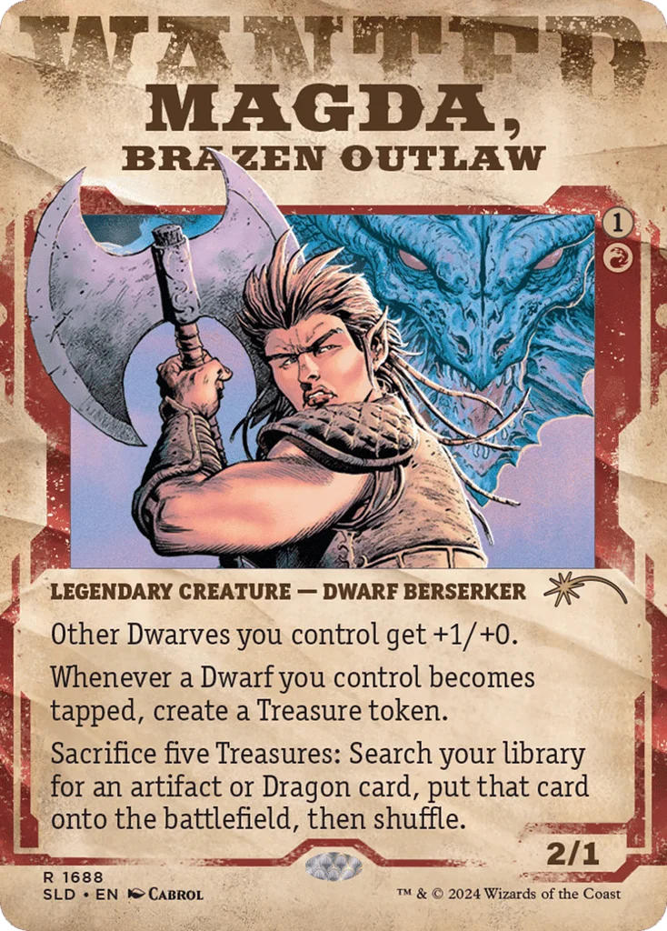 Magda, Brazen Outlaw · Secret Lair Drop