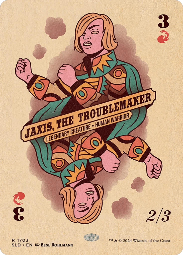 Jaxis, the Troublemaker · Secret Lair Drop