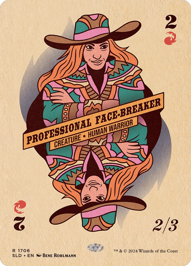 Professional Face-Breaker · Secret Lair Drop