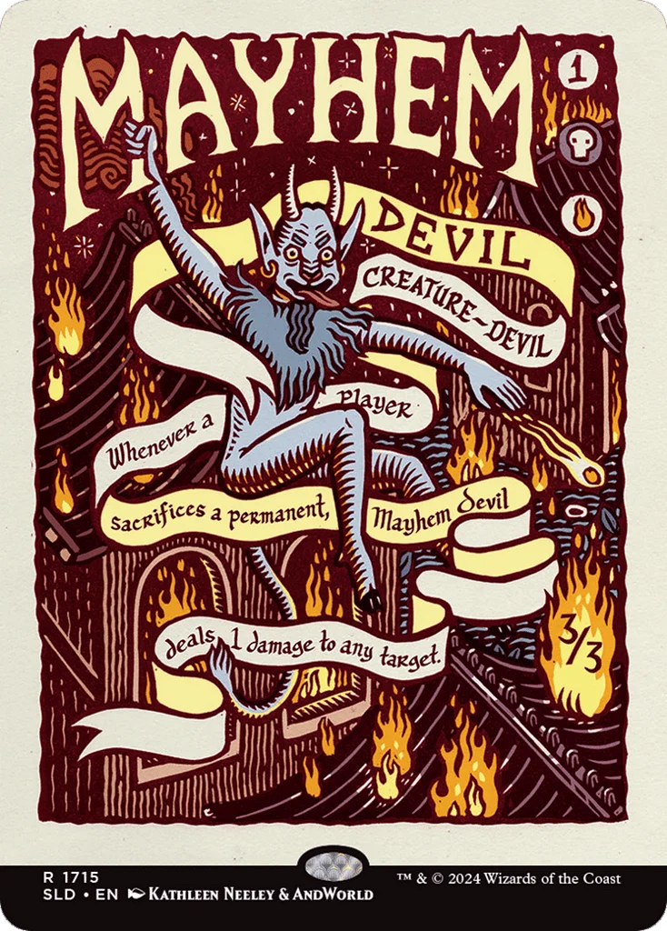 Mayhem Devil · Secret Lair Drop