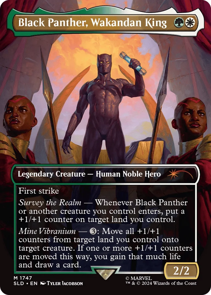 Black Panther, Wakandan King · Secret Lair Drop