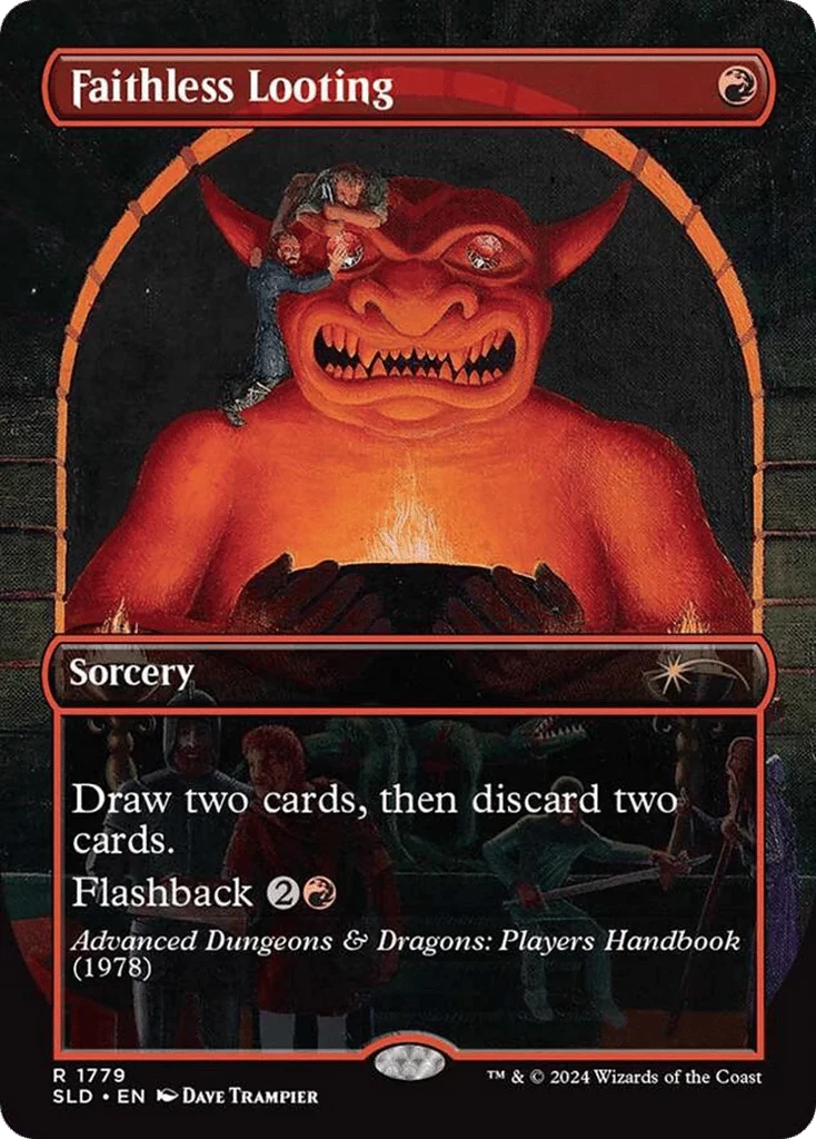 Faithless Looting · Secret Lair Drop